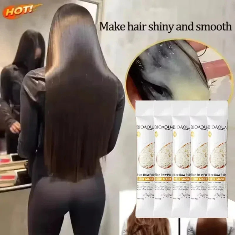 5-Second Smooth Hair Care Professional Magic Hair Mask, Natural Repair, Moisturizing, Anti-Split Ends, Repairs Damage, Smooths Frizz