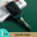 Anti-Static Oval round Air Cushion Comb Scalp Massage Exfoliating Tool for Salon SPA Professional Hair Styling Care Accessory