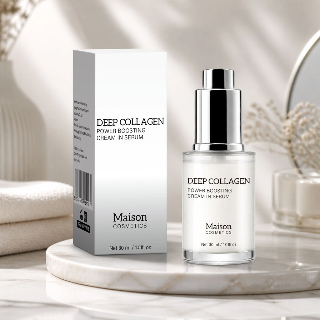 Deep Collagen Serum, Women Serum for Smoothing Fine Lines, Moisture & Firming Skin Care, Korean Skincare Serum, 30ml