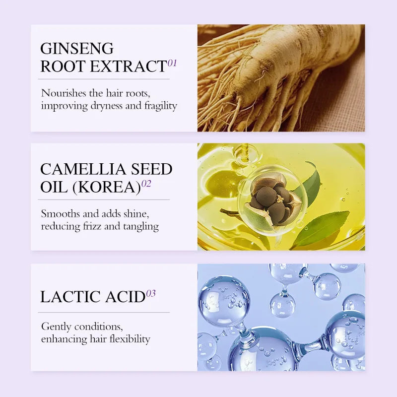 Keratin Hair Mask 5 Seconds Repair Damaged Frizzy Hair Soft Smooth Shiny Nutrition Deep Moisturize Nourishing Hair Care