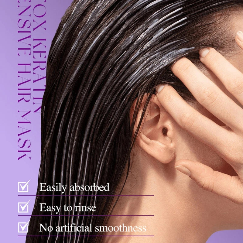 5 Seconds Repair Magical Keratin Hair Mask Damaged Frizzy Hair Soft Smooth Shiny Nutrition Deep Moisturize Hair Care Mask New