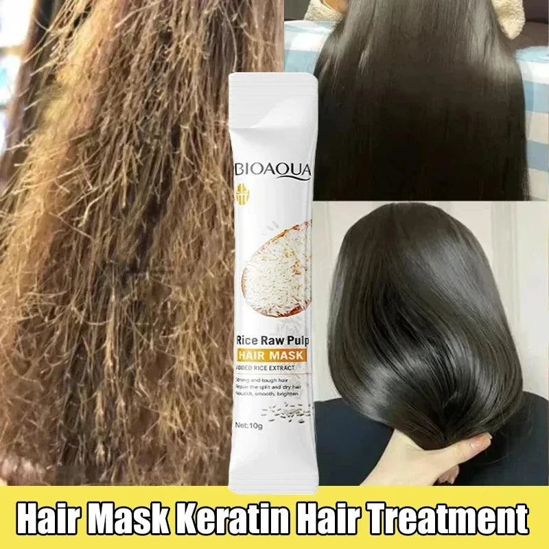 5-Second Smooth Hair Care Professional Magic Hair Mask, Natural Repair, Moisturizing, Anti-Split Ends, Repairs Damage, Smooths Frizz